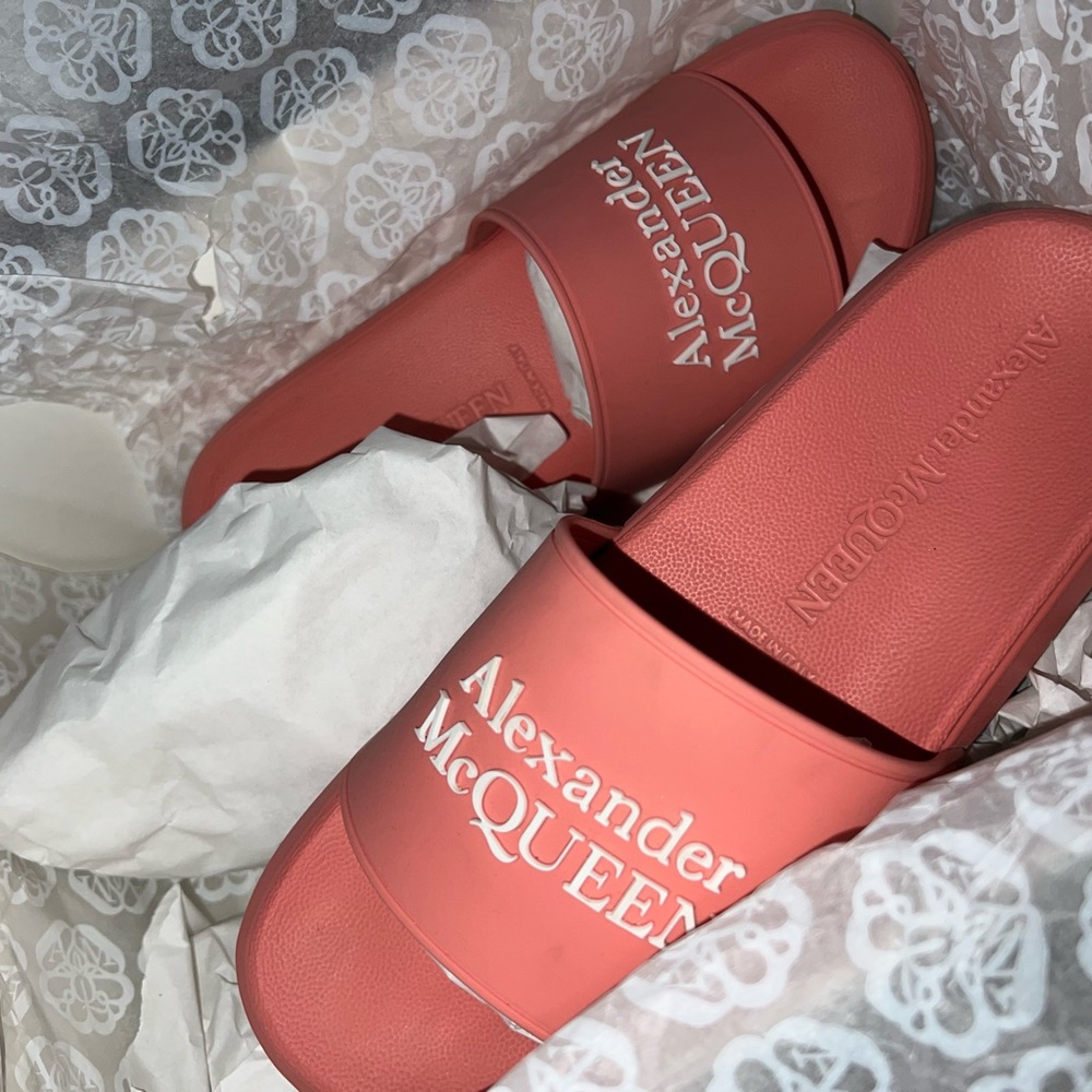 Alexander McQueen slides